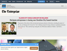 Tablet Screenshot of enterprisenews.com